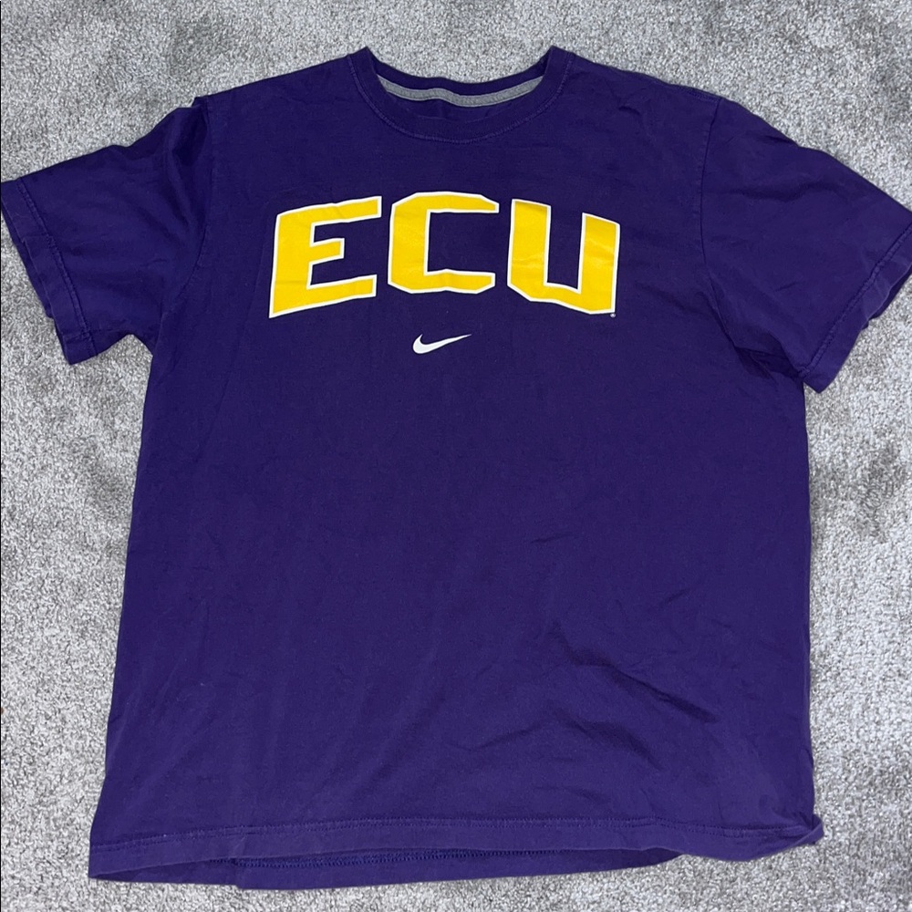 Purple Power cotton ECU East carolina Pirates nike Tee T shirt Mens XL argh!!